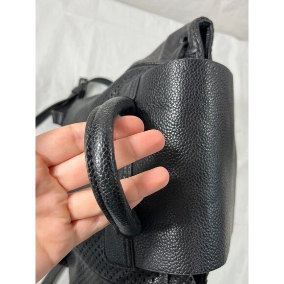 STEVE MADDEN Black Backpack Perforated - Picture 2 of 15